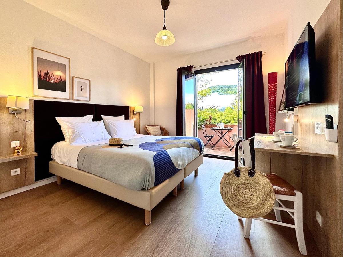 Hotel Le Provence - Restaurant Le Styx La Palud-sur-Verdon Екстер'єр фото