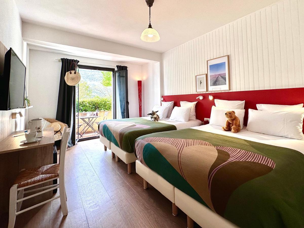 Hotel Le Provence - Restaurant Le Styx La Palud-sur-Verdon Екстер'єр фото